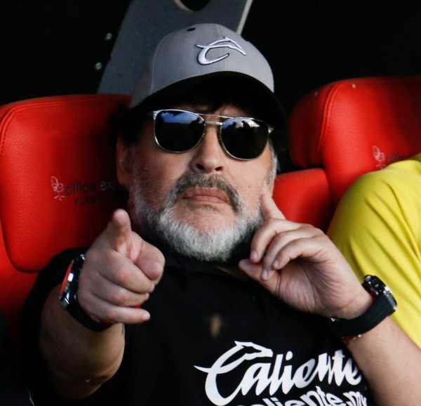 Maradona priveden, pa pušten (FOTO)