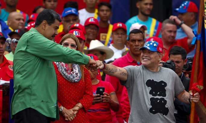 Maradonin antiimperijalizam: Nisu slomili Fidela, nisu ni Čaveza, neće ni Madura