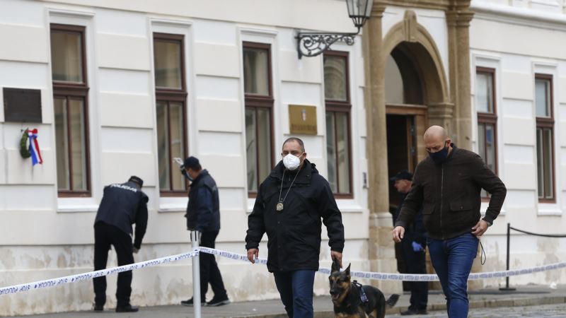 Markov trg u Zagrebu zatvoren, za sada bez motiva napadača na policajca