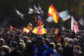 Marš policije protiv reforme zakona o bezbednosti u Madridu