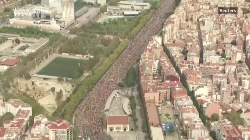 Marš za slobodu stigao u Barselonu