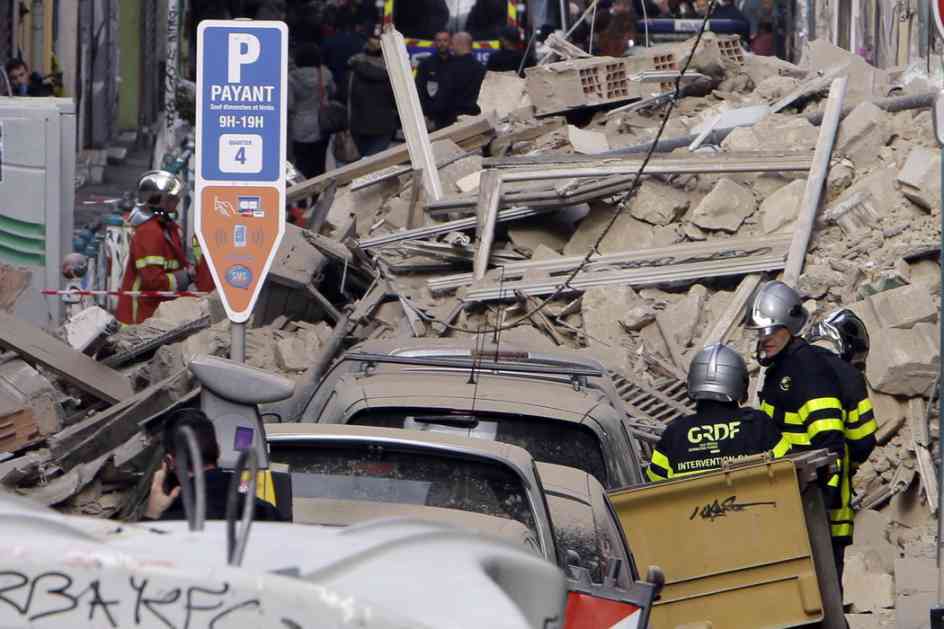 Marsej: Broj poginulih zbog urušavanja zgrada popeo se na pet