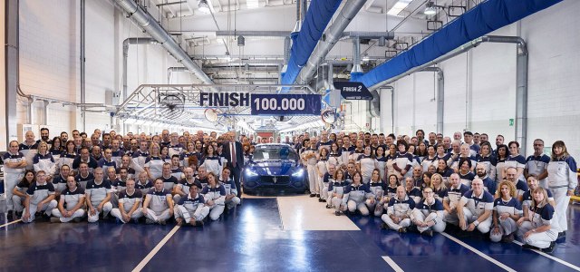 Maserati napravio 100.000. Ghibli