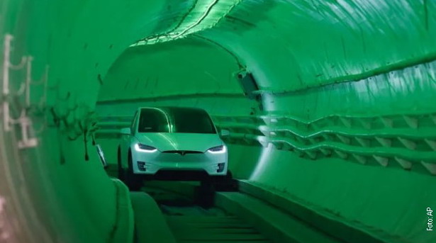 Mask predstavio prvi tunel novog transportnog sistema