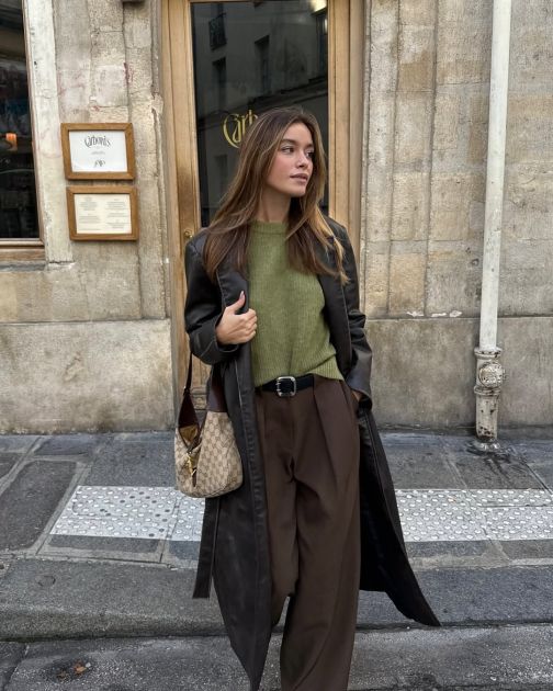 Maslinasto zelena za ovu sezonu jesen/zima je naš top choice!