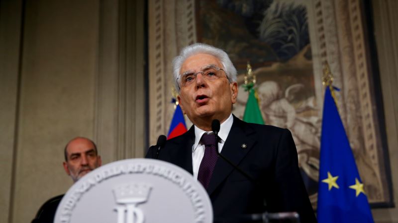 Predsednik Italije: Stranke da pronađu rešenje do 27. avgusta
