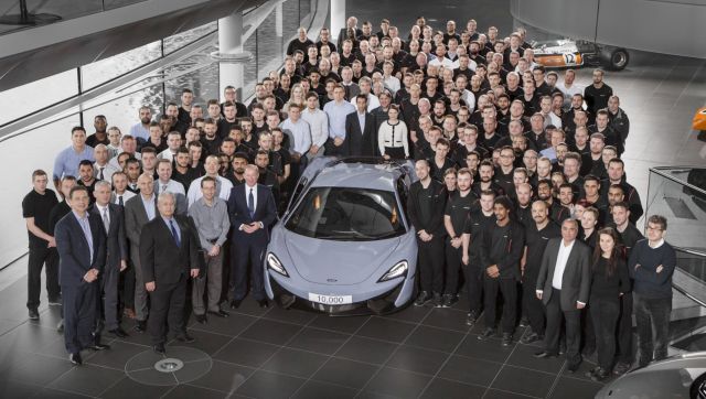 McLaren napravio 10.000 automobila