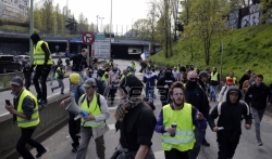Mediji: Do sada najslabiji odziv na protestima Žutih prsluka u Francuskoj