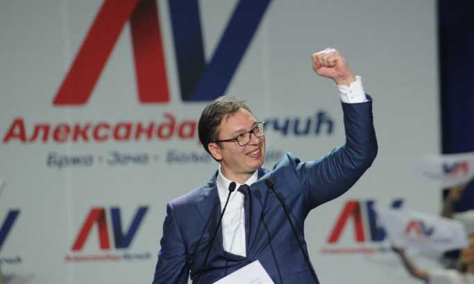 Mediji u regionu: Vučić pobednik, Beli senzacija