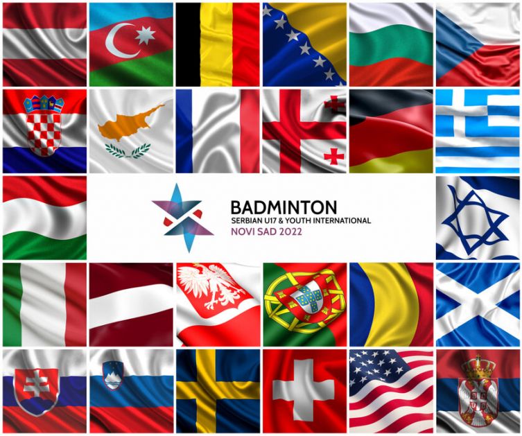 Međunarodni turnir u badmintonu do 26. juna na Slanoj bari