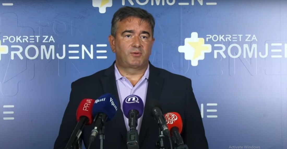 Medojević: Abazović će glumiti premijera u odsustvu Đukanovića