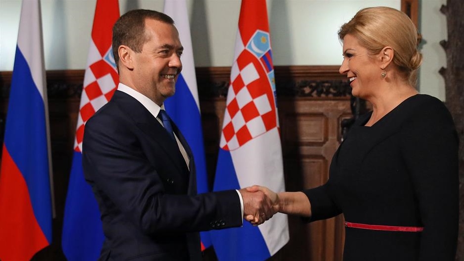 Medvedev: Želimo da obnovimo mehanizme saradnje sa Hrvatskom