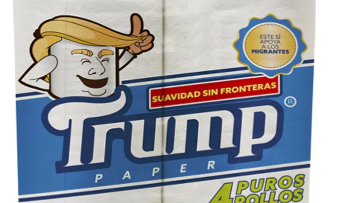Meksikanac lansira toalet papir sa likom Trampa