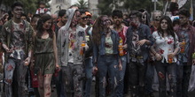 Meksiko siti preplavili zombiji