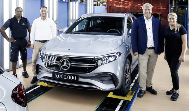 Mercedes-Benz Rastatt proizvodni pogon slavi 6-milionito vozilo
