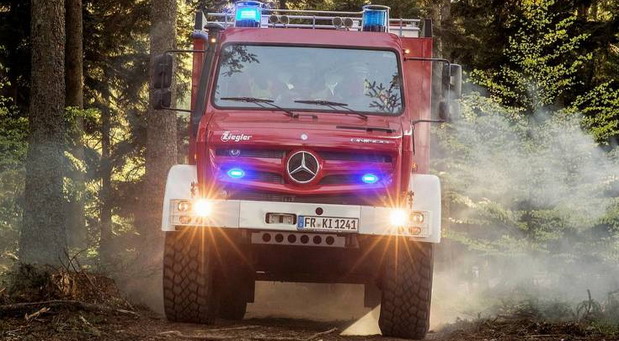 Mercedes-Benz Unimog je spreman za borbu protiv požara