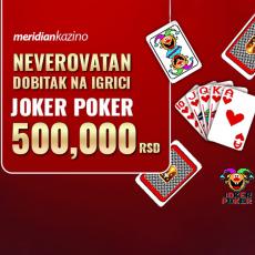 Meridian Joker Poker svog igrača poslao na Bali