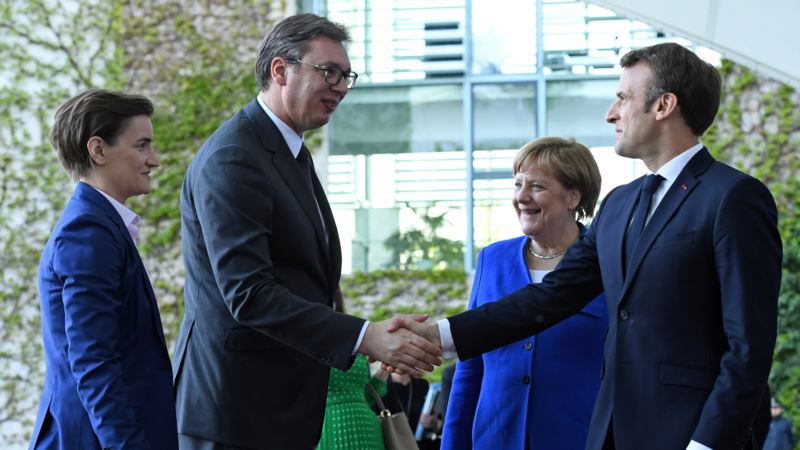 Merkel i Brnabić na sastanku 18. septembra