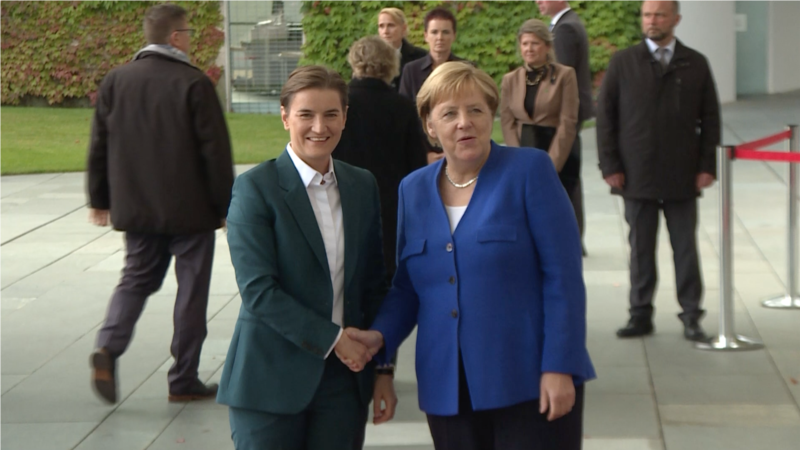 Merkel i Brnabić u Berlinu o Kosovu i ekonomiji
