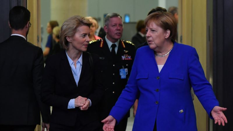 Merkel pozdravila izbor fon Lajen 