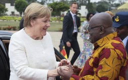
					Merkel stigla u Ganu u okviru mini afričke turneje 
					
									