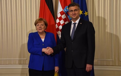  Merkel u Zagrebu: Potpora pouzdanom čuvaru granica EU