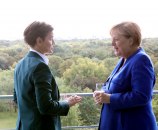 Merkelova o rešavanju problema KiM, Brnabićeva o jedinoj tački neslaganja VIDEO