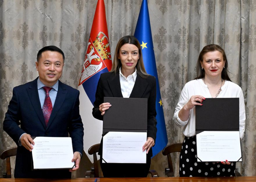 Mesarovićeva potpisala memorandum sa Kinezima za izgradnju nove fabrike u Ćupriji