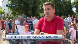 Meštani Karaburme nastavljaju protest: „Građani su zabrinuti za bezbednost“ (VIDEO)