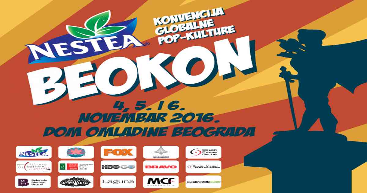 Mesto za proslavljanje svih fandoma: BeoKon – Belgrade Comic Con od 4. do 6. novembra u Domu omladine