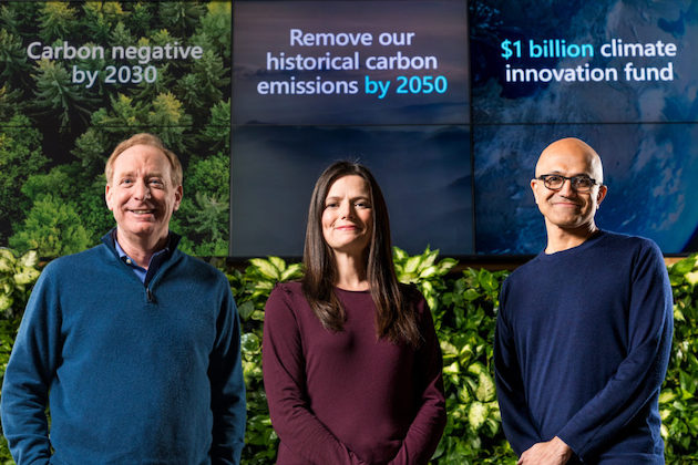 Microsoft uklanja iz atmosfere sav ugljen-dioksid koji je emitovao od svog osnivanja