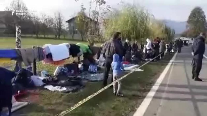 Migranti na granici BiH i Hrvatske