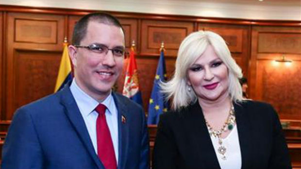 Mihajlovićeva i Areaz o napretku saradnje Srbije i Venecuele