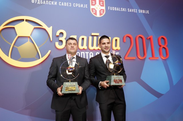 Milojević i Mitrović dobili Zlatne lopte za najbolje u 2018. godini