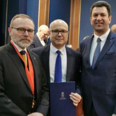 Miloš Vučević primio Svetosavsku nagradu: Ovo nije nagrada meni, već gradu Novom Sadu