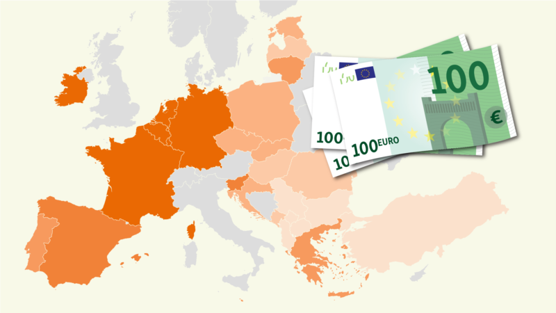 Minimalne plate u Evropi