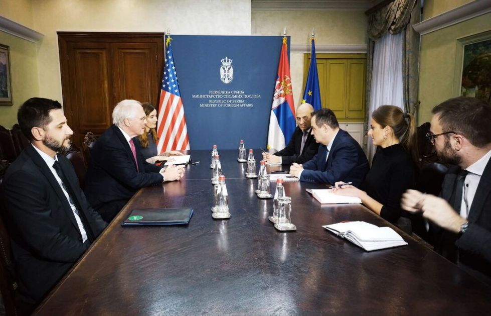 Dačić sa ambasadorom Hilom: Strateško opredeljenje Republike Srbije unapređenje saradnje sa SAD