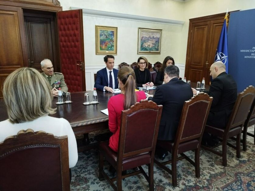 Ministar Dačić sa zamenikom pomoćnika generalnog sekretara NATO