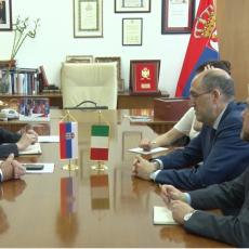 Ministar Đorđević i ambasador Italije Lo Kašo o nastavku saradnje