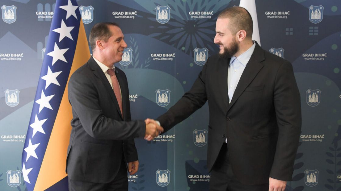 Ministar Zukorlić posjetio gradonačelnika Bihaća Elvedina Sedića