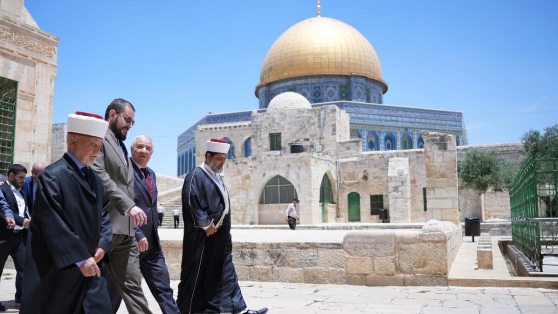 Ministar Zukorlić završio posjetu Palestini uz velike počasti od čuvara svetog Al Aksa kompleksa