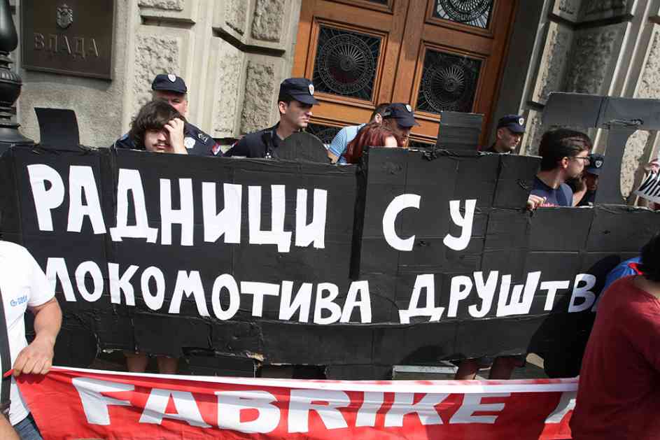 Ministarstvo: Protest radnika Goše politički i besciljan