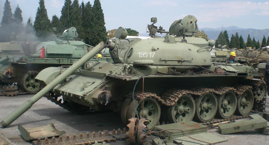 Ministarstvo odbrane Srbije saopštilo da je u ranijem periodu uništeno 522 komada oklopne tehnike i artiljerijskih sistema