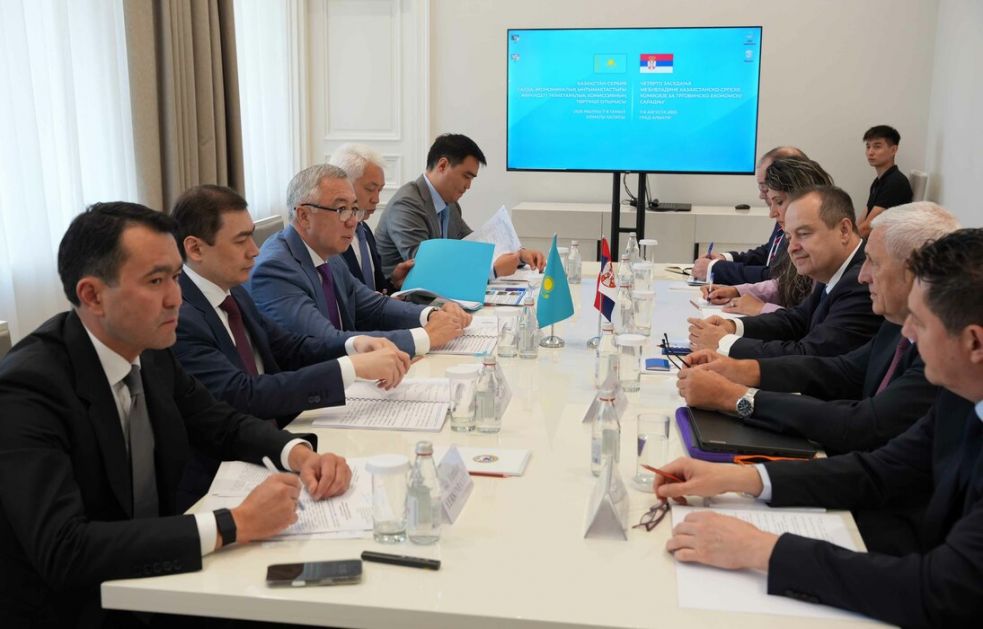 Ministri Dačić i Žumangarin: Inteziviranje saradnje Srbije i Kazahstana