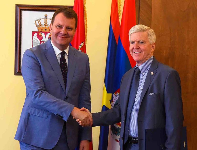 Mirović sa američkim ambasadorom o osnaživanju veza dva naroda