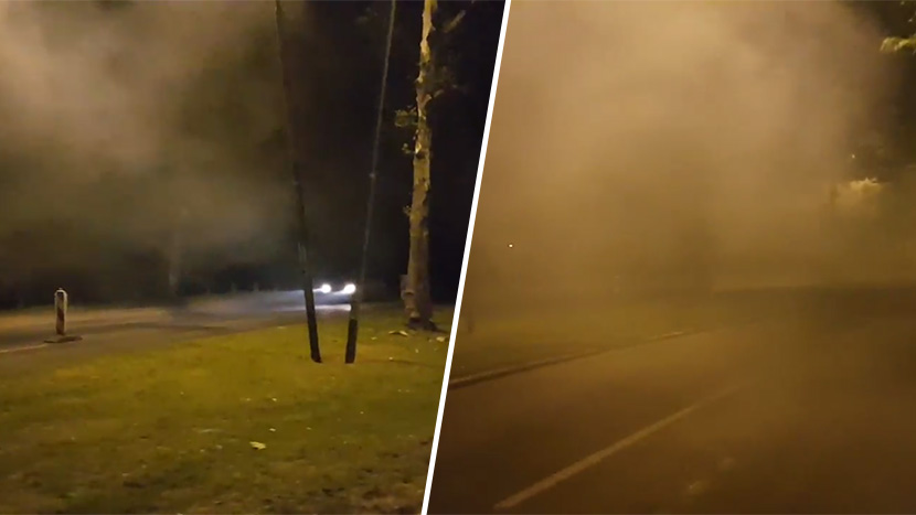 Misteriozni dim i nadletanje helikoptera: Šta se dešavalo sinoć na Banjici? (VIDEO)
