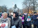 Miting podrške Vučiću i u Leskovcu, naprednjaci kažu da su se okupili spontano