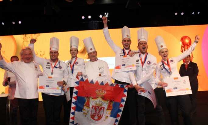 Mladi kuvari Srbije doneli srebro domovini