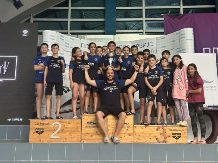 Mladi plivači niškog kluba najbolji u Srbiji