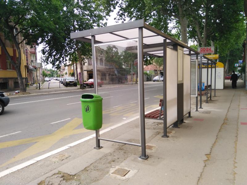 Moderna autobuska stajališta u centru Niša [foto] 